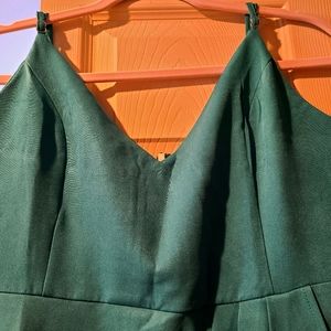 Emerald Green Dress